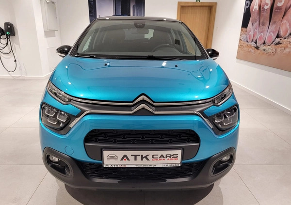 Citroen C3 cena 78900 przebieg: 6500, rok produkcji 2022 z Dolsk małe 172